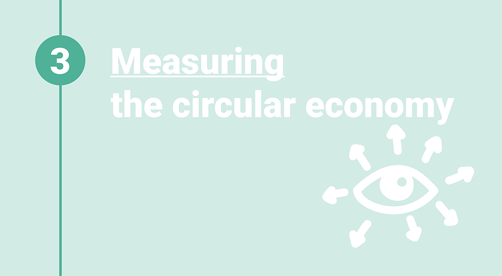 Where do I stand with my circular economy Measuring the circular economy